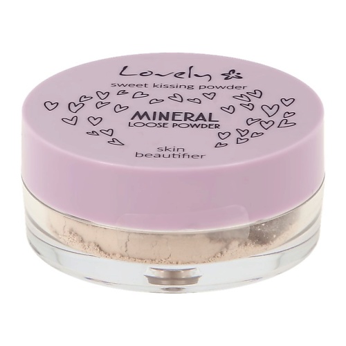 

LOVELY Пудра для лица MINERAL LOOSE, Пудра для лица MINERAL LOOSE