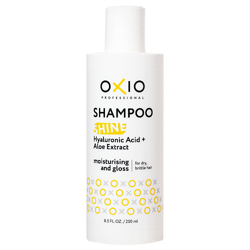 цена Шампунь для волос OXIO PROFESSIONAL Шампунь объем, увлажнение и блеск серии SHINE