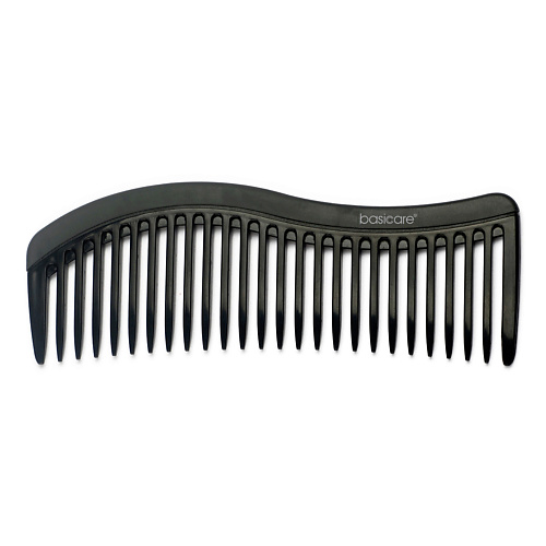 BASICARE Расческа-гребень для волос с редким зубом COMB basicare расческа гребень для волос с хвостом comb