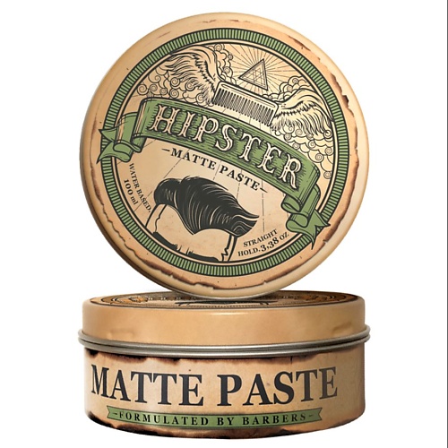 HIPSTER Matte Paste Паста для укладки волос со средней фиксацией и матовым эффектом