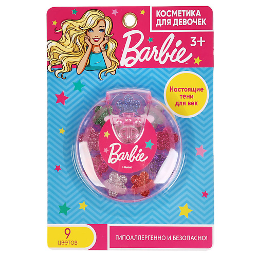 фото Милая леди косметика для девочек barbie тени