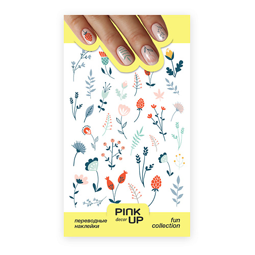 

PINK UP Наклейки для ногтей FUN, Наклейки для ногтей FUN