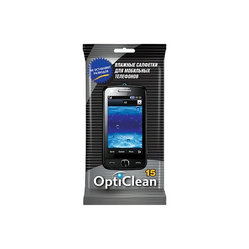 OPTI CLEAN OPTI CLEAN Влажные салфетки для мобильных телефонов