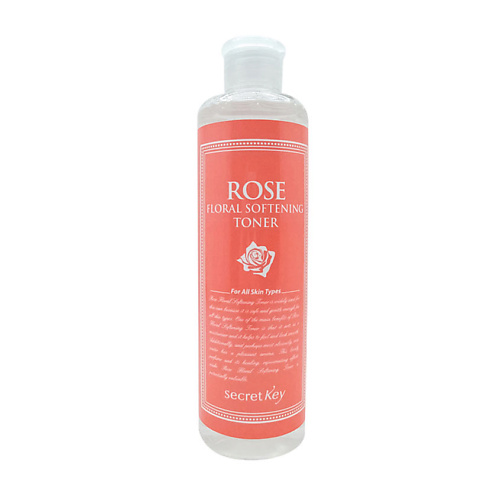 фото Secret key увлажняющий тонер для лица с экстрактом дамасской розы rose floral softenning toner