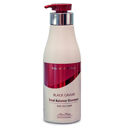 Шампуни MON PLATIN PROFESSIONAL Балансирующий шампунь для жирных волос с экстрактом черной икры 500