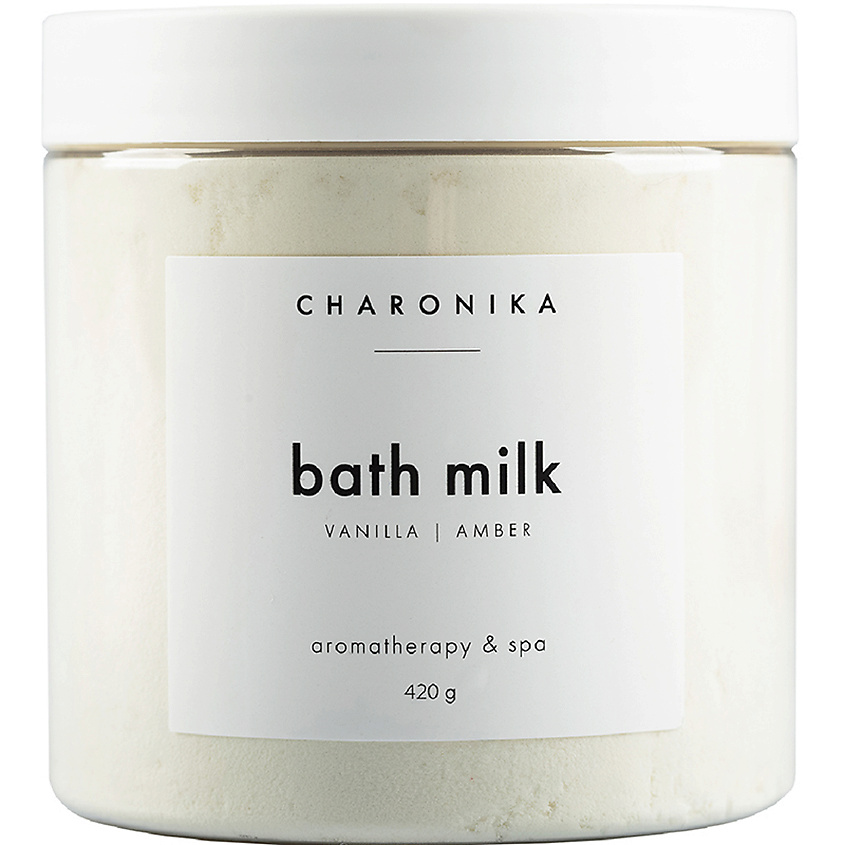 CHARONIKA Молоко для ванны Bath Milk vanilla amber
