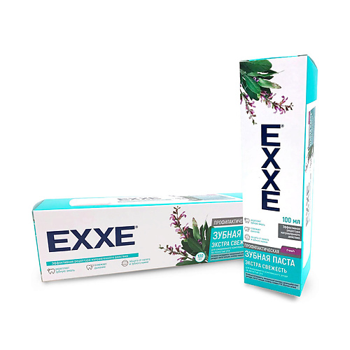 EXXE Зубная паста профилактическая Экстра свежесть