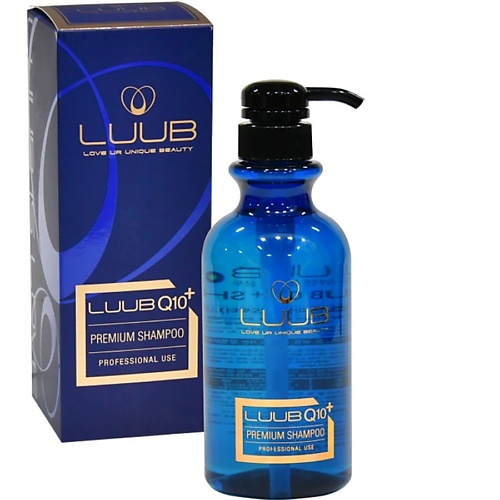 Шампунь для волос LUUB Шампунь профессиональный, восстанавливающий, на основе пурпурных бактерий и экстрактов Q10 Plus