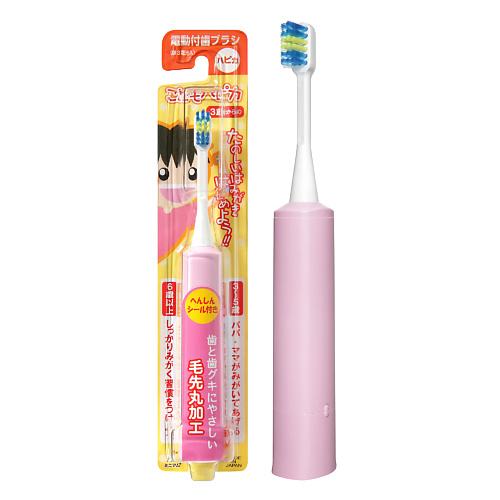 цена Электрическая зубная щетка HAPICA Детская электрическая звуковая зубная щётка DBK-1P Kids 3-10 лет