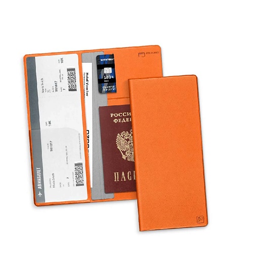 FLEXPOCKET Туристический органайзер для путешествий на 1 комплект документов flexpocket семейный туристический органайзер на 4 паспорта