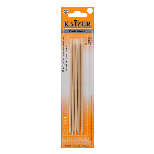 KAIZER Палочки деревянные апельсиновые 5 kaizer pro наборы лезвий для педикюра