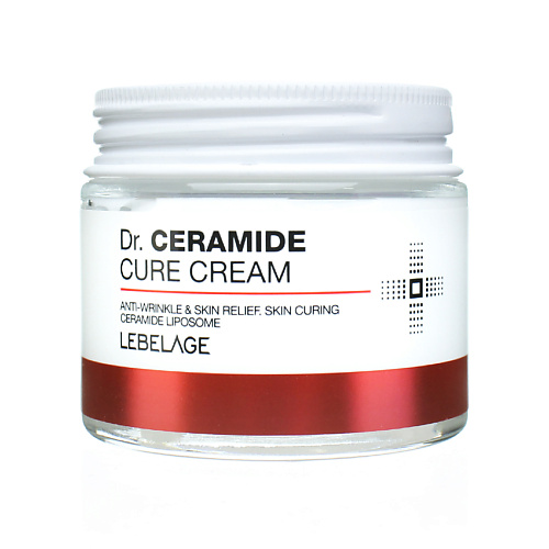 LEBELAGE Крем для лица с Керамидами Улучшающий рельеф кожи Dr. Ceramide Cure Cream 70 lebelage крем для лица с коллагеном придающий эластичность dr collagen cure cream 70