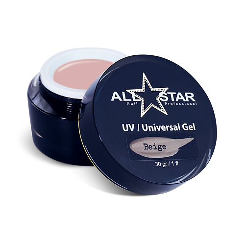 Гель для наращивания ногтей ALL STAR PROFESSIONAL Гель для  моделирования ногтей, UV-Universal Gel Clear big