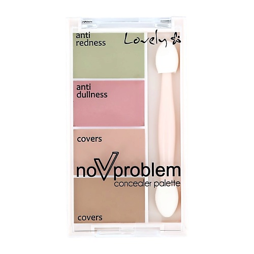 

LOVELY Палетка консилеров для лица NO PROBLEM, Палетка консилеров для лица NO PROBLEM