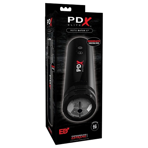 PIPEDREAM Автоматический мастурбатор PDX Elite Moto Bator X pipedream мастурбатор ротатор вагина pipedream extreme toyz rechargeable roto bator pussy