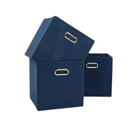 корзина для хранения homium корзины для хранения for home eco набор 3шт Корзина для хранения HOME ONE Набор складных коробок для хранения