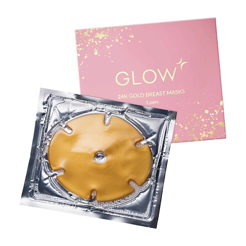 фото Glow 24k gold care маска (патчи) для груди
