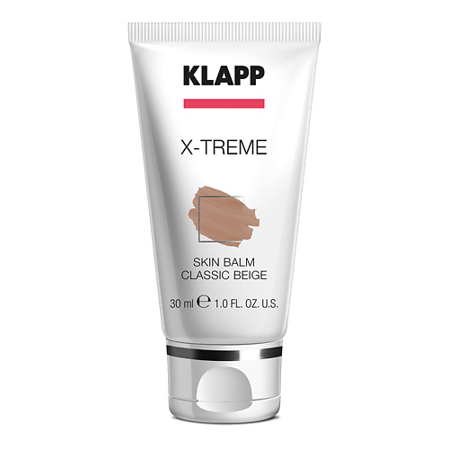 фото Klapp cosmetics тональный бальзам классический беж x-treme skin balm classic beige