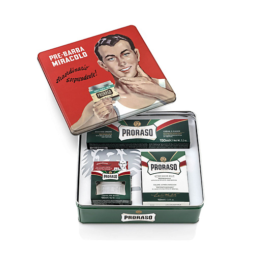 Набор средств для бритья PRORASO Набор для бритья GINO набор для бритья primadopo proraso vintage selection primadoro 1 шт