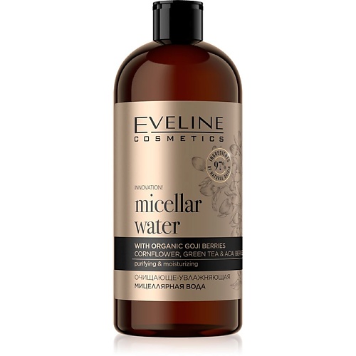 EVELINE Мицеллярная вода очищающе-увлажняющая 500 eveline мицеллярная вода facemed 3 в 1 гиалуроновая 400
