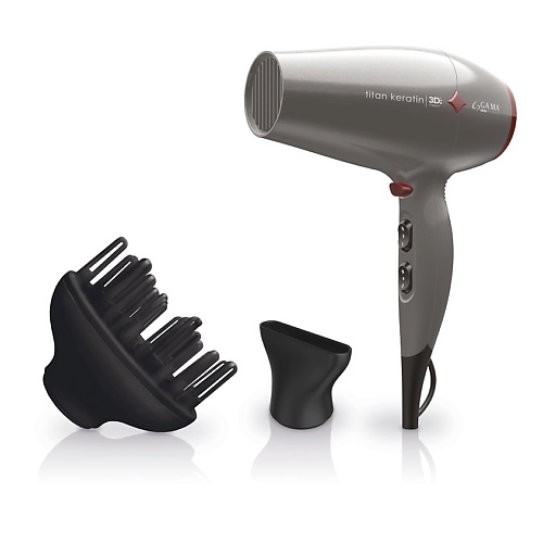 GA.MA Italy Электрофен для волос DIAMOND 3D TITAN KERATIN