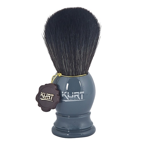 Средства для бритья KURT Помазок для бритья Hi-Brush серый