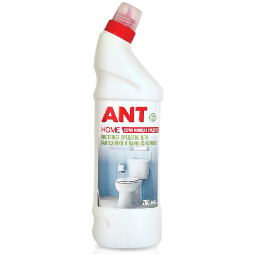 ANT Чистящее средство  кислотное с дезинфицирующим эффектом, для сантехники и ванных комнат