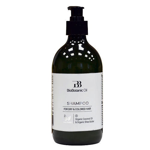 MON PLATIN Шампунь для сухих и окрашенных волос с маслом кокоса и ши Bio Botanic Oil 500.0