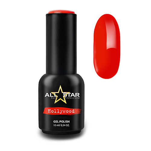 Лак ALL STAR PROFESSIONAL Гель-лак для ногтей Red