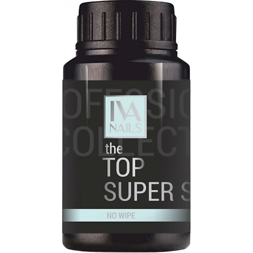 Верхнее покрытие для гель-лаков IVA NAILS Топ для гель-лака The TOP SUPER SHINE uno super shine top coat 30 ml