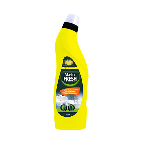 Универсальное чистящее средство MASTER FRESH Гель чистящий для различных поверхностей (лимон)