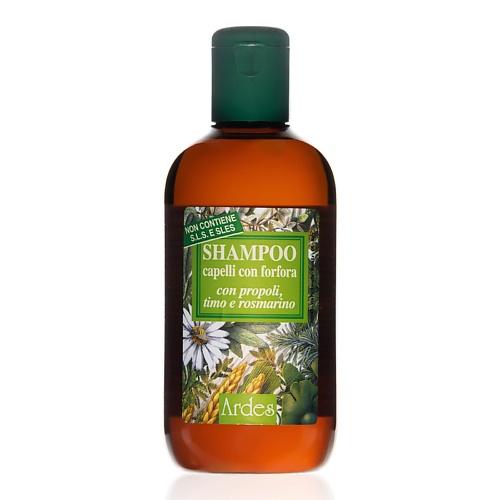 Шампуни ARDES Шампунь для жирных волос против перхоти Shampoo antiforfora 250