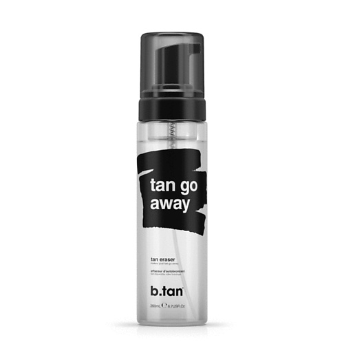 фото B.tan очищающая пенка tan go away tan eraser foam