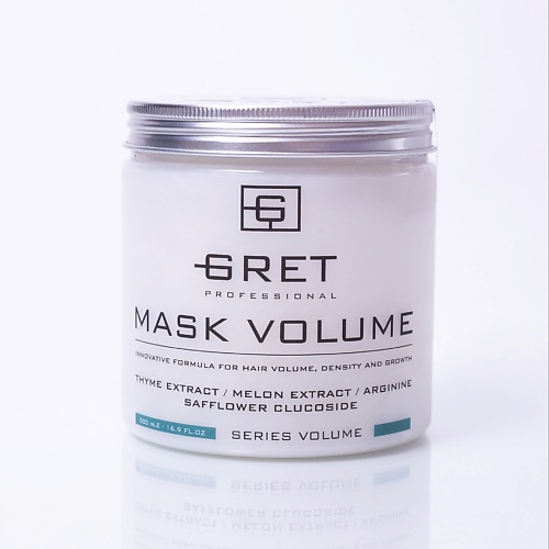 GRET Professional Маска для объема волос MASK VOLUME 500 coiffance спрей для создания прикорневого объема волос с легкой фиксацией volume 200