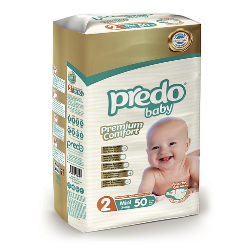 Подгузники PREDO  для детей Baby mini № 2 50