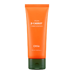 Очищающая веган-пенка на основе органической моркови Vegan Beta-Carrot Foam Cleanser