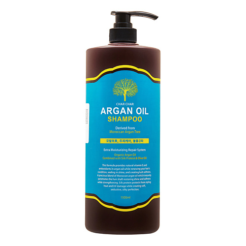 Купить Шампуни, EVAS Char Char Шампунь для волос Аргановое масло Argan Oil Shampoo 1500