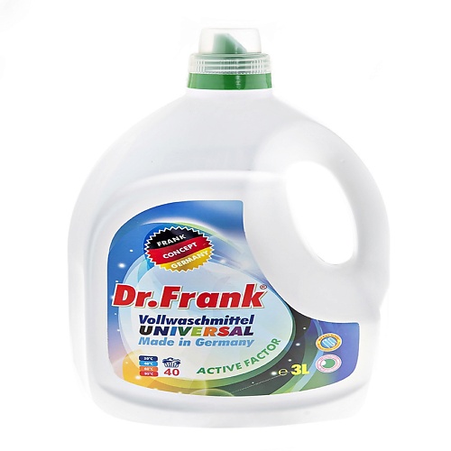 DR.FRANK Жидкое средство для стирки, 82 стирки 3000 dr frank жидкое средство для стирки aktiv gel 5000