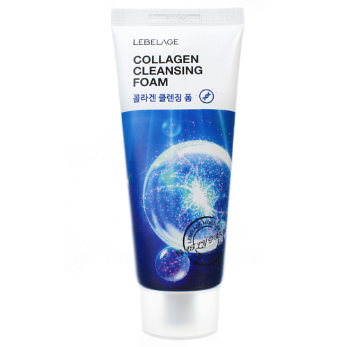 фото Lebelage пенка для умывания с коллагеном омолаживающая cleansing foam collagen