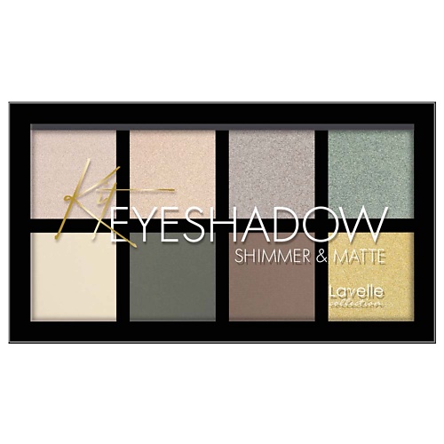 Палетка LAVELLE COLLECTION Тени для век «SHIMMER&MATTE» lavelle collection тени для век nude collection тон 02