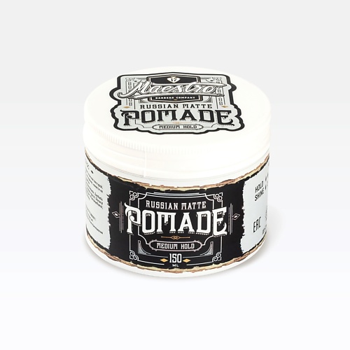 GREAT MAESTRO BARBERS COMPANY Матовая помада на водной основе Russian Matte Pomade 150 memo russian leather 75