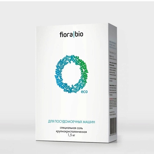 FIORA|BIO Соль для посудомоечных машин 1 mister dez eco cleaning специальная соль для посудомоечных машин 1000