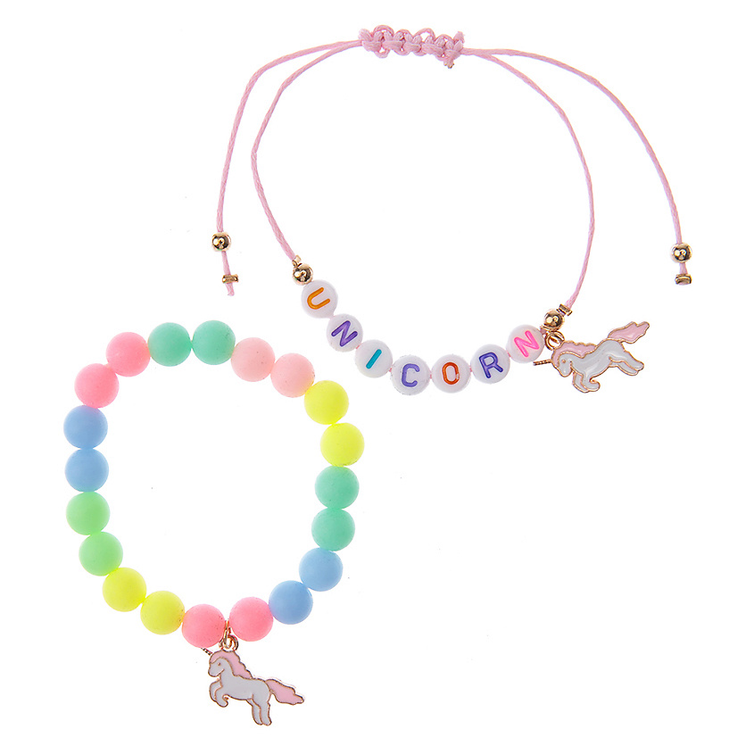 Изображение товара PLAYTODAY Набор браслетов для девочек unicorn, 1шт