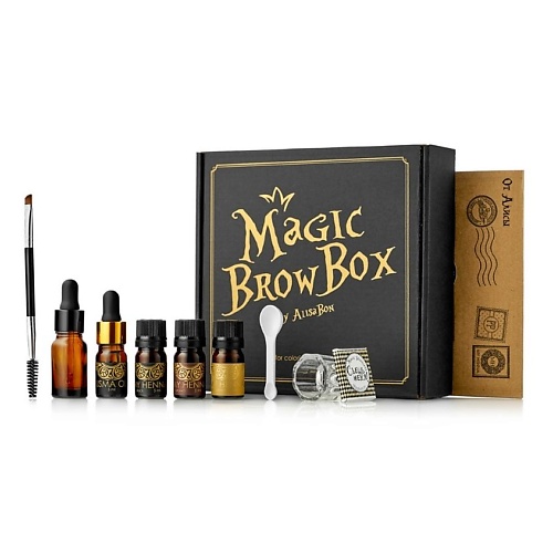 Alisa Bon Набор хны для окрашивания бровей Magic Brow Box