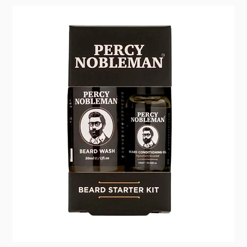 PERCY NOBLEMAN Пробный набор для бороды percy nobleman гребень для бороды