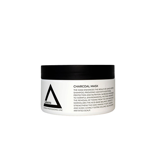 LERATO COSMETIC Угольная маска для волос, страдающих от химических процедур и стресс-факторов Carbon 300 lerato cosmetic двухфазный спрей для разглаживания и лёгкого расчёсывания волос brushing fluid 250