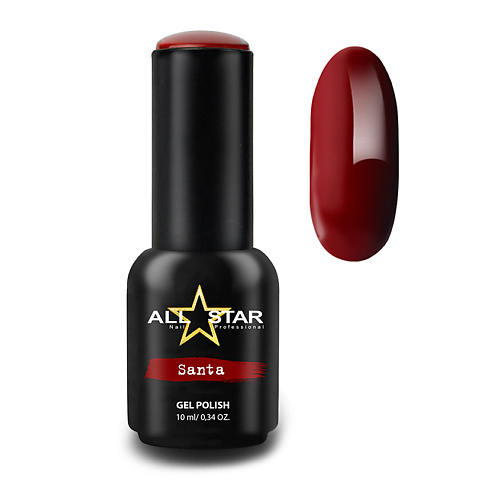 Лак ALL STAR PROFESSIONAL Гель-лак для ногтей Red
