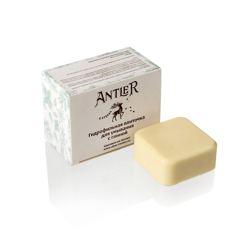 

ANTLER Гидрофильная плиточка для умывания с глиной 60.0, Гидрофильная плиточка для умывания с глиной