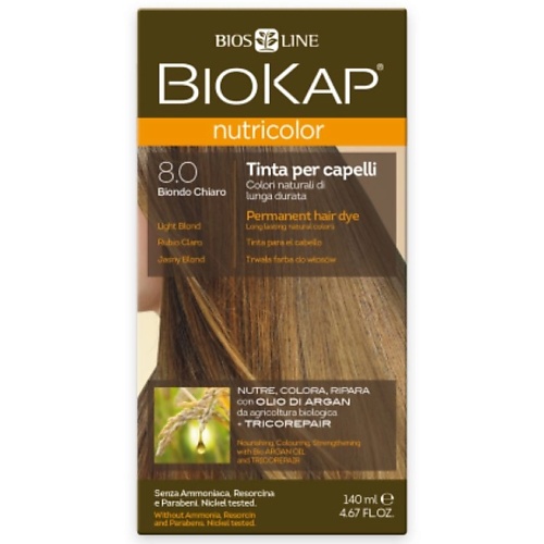 Краски для волос BIOKAP Краска для волос Nutricolor