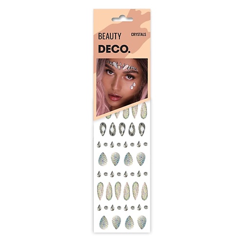 Глиттер DECO. Кристаллы для лица и тела CRYSTALS by Miami tattoos Unicorn tears soda блеск для губ wegotyoubabe 007 unicorn tears